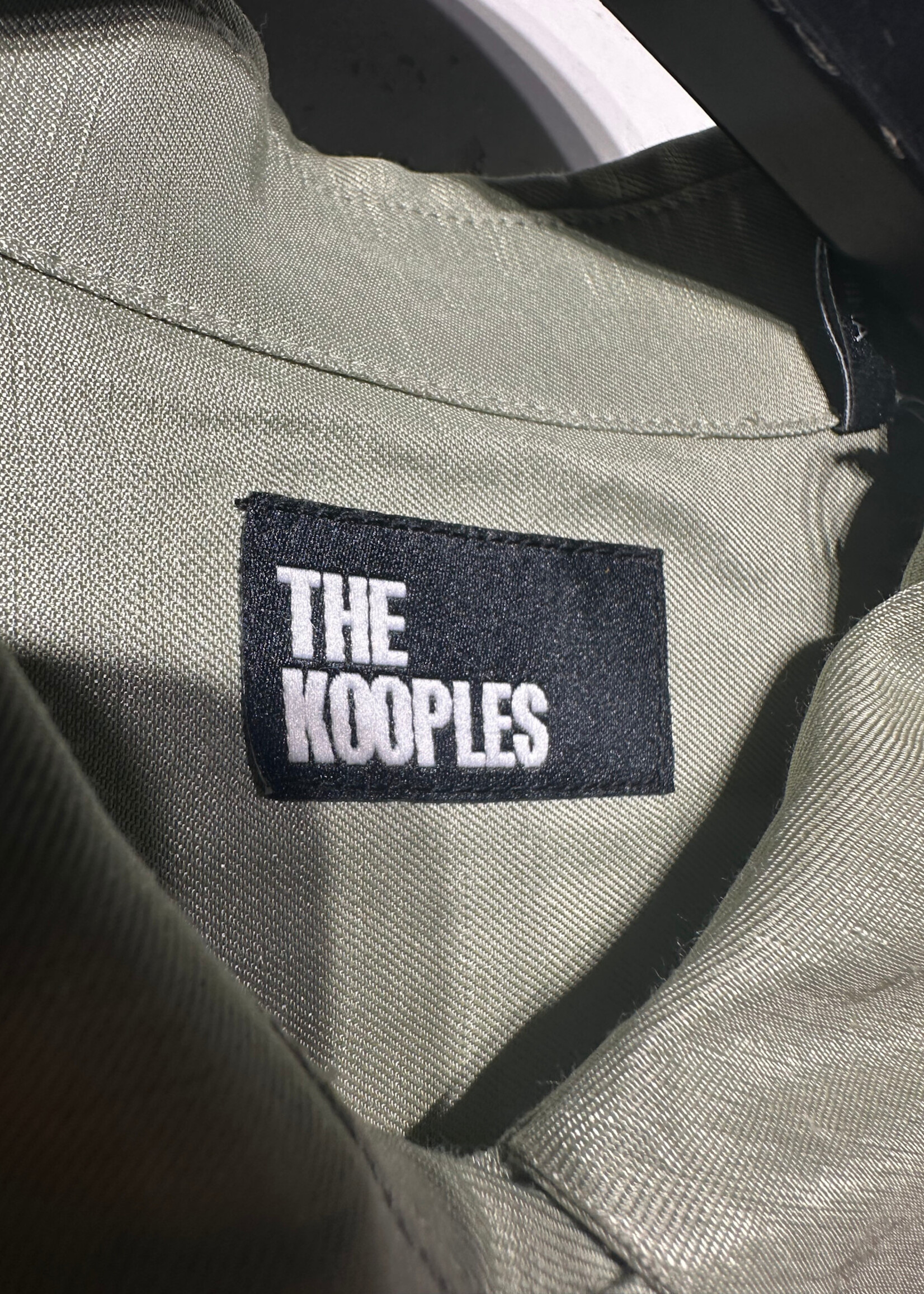 NWT The Kooples Green Lace Up Dress S