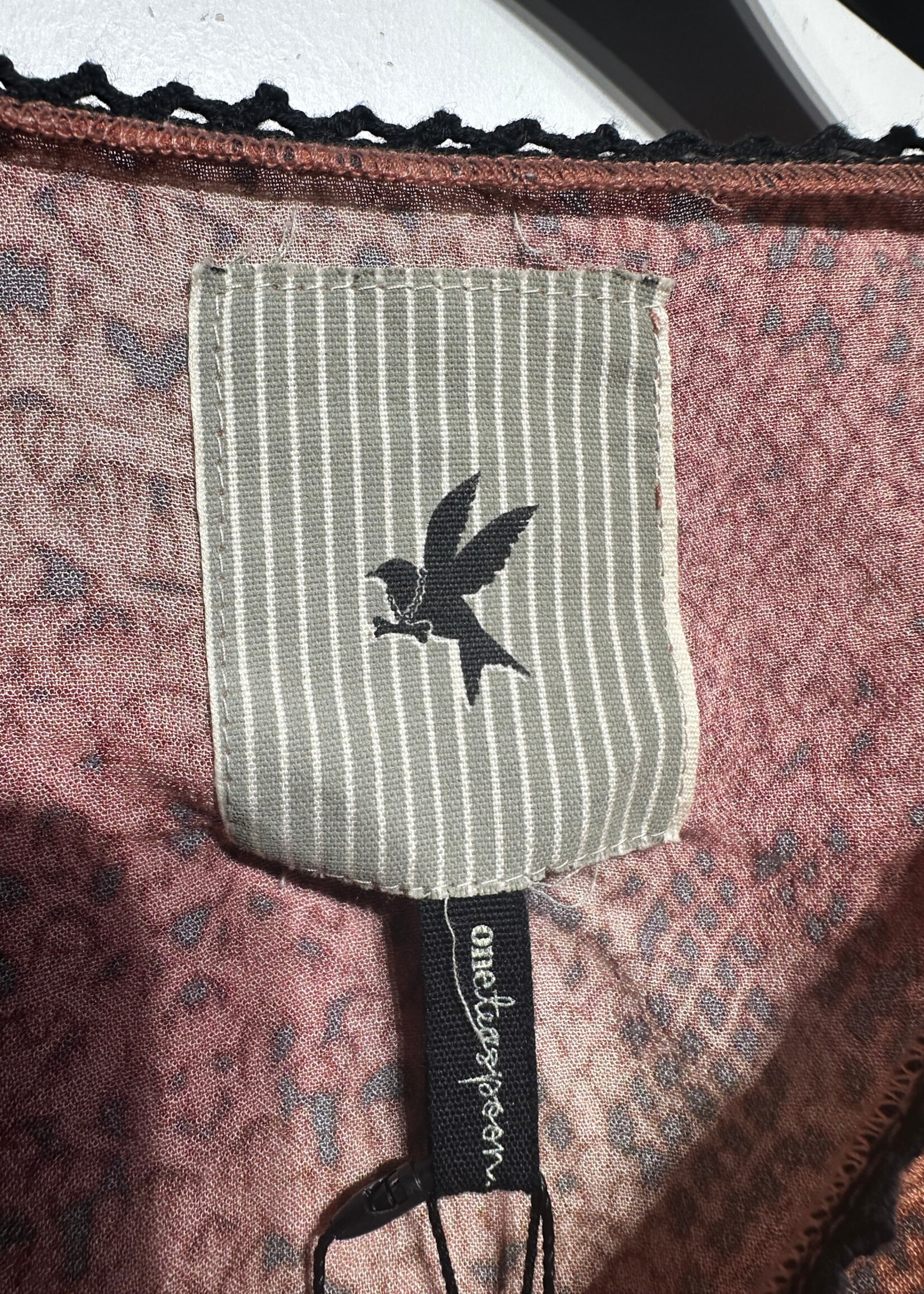 NWT Oneteaspoon Open Back Snakeprint Dress S