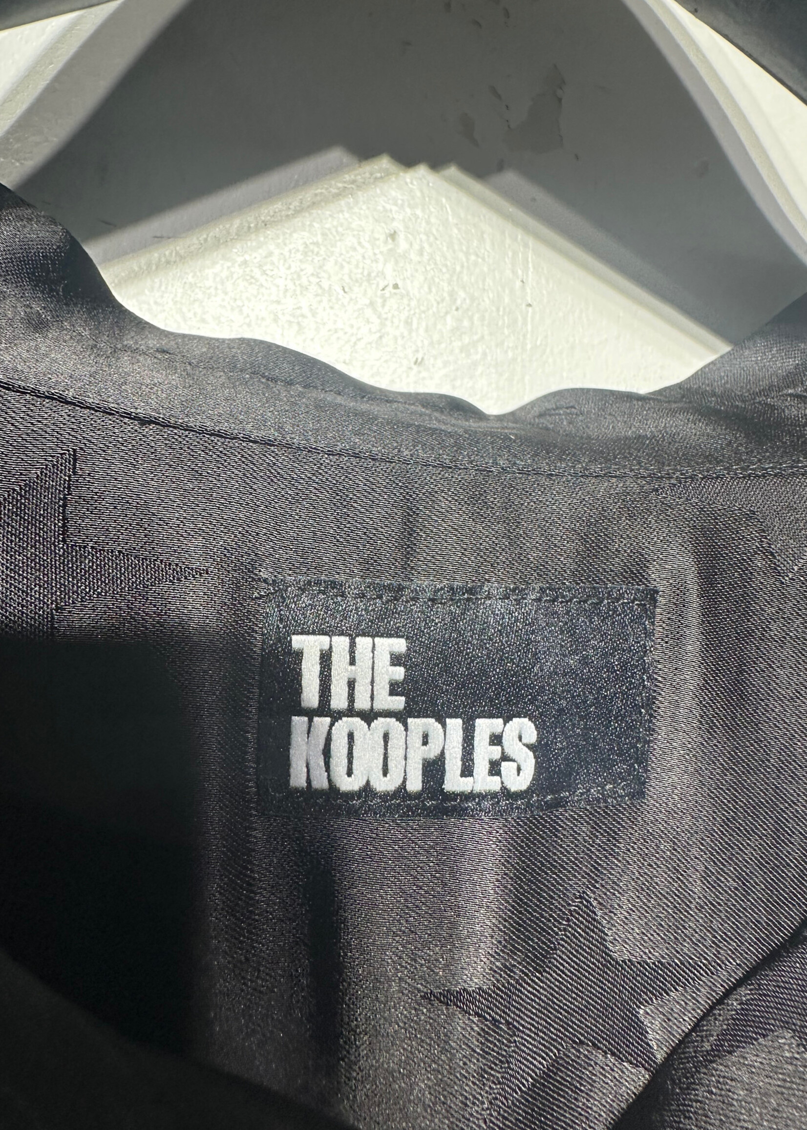 NWT Kooples Black Star Print Blouse M