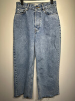 GANNI MIDWASH WIDE LEG JEANS 26