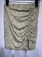 LISA SAYS GAH GREEN SINCHED SKIRT 26