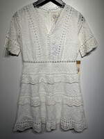 NWT Sunday Mi Amor White Cutout Dress M