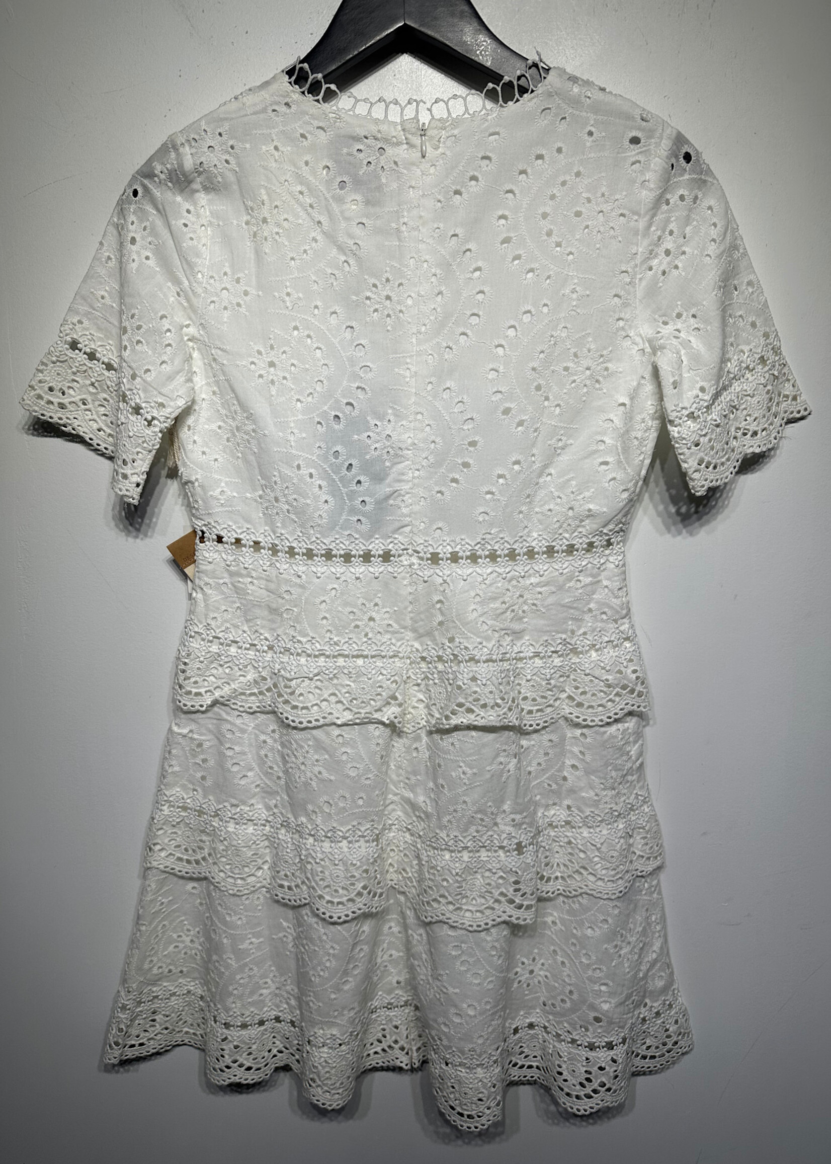 NWT Sunday Mi Amor White Cutout Dress M