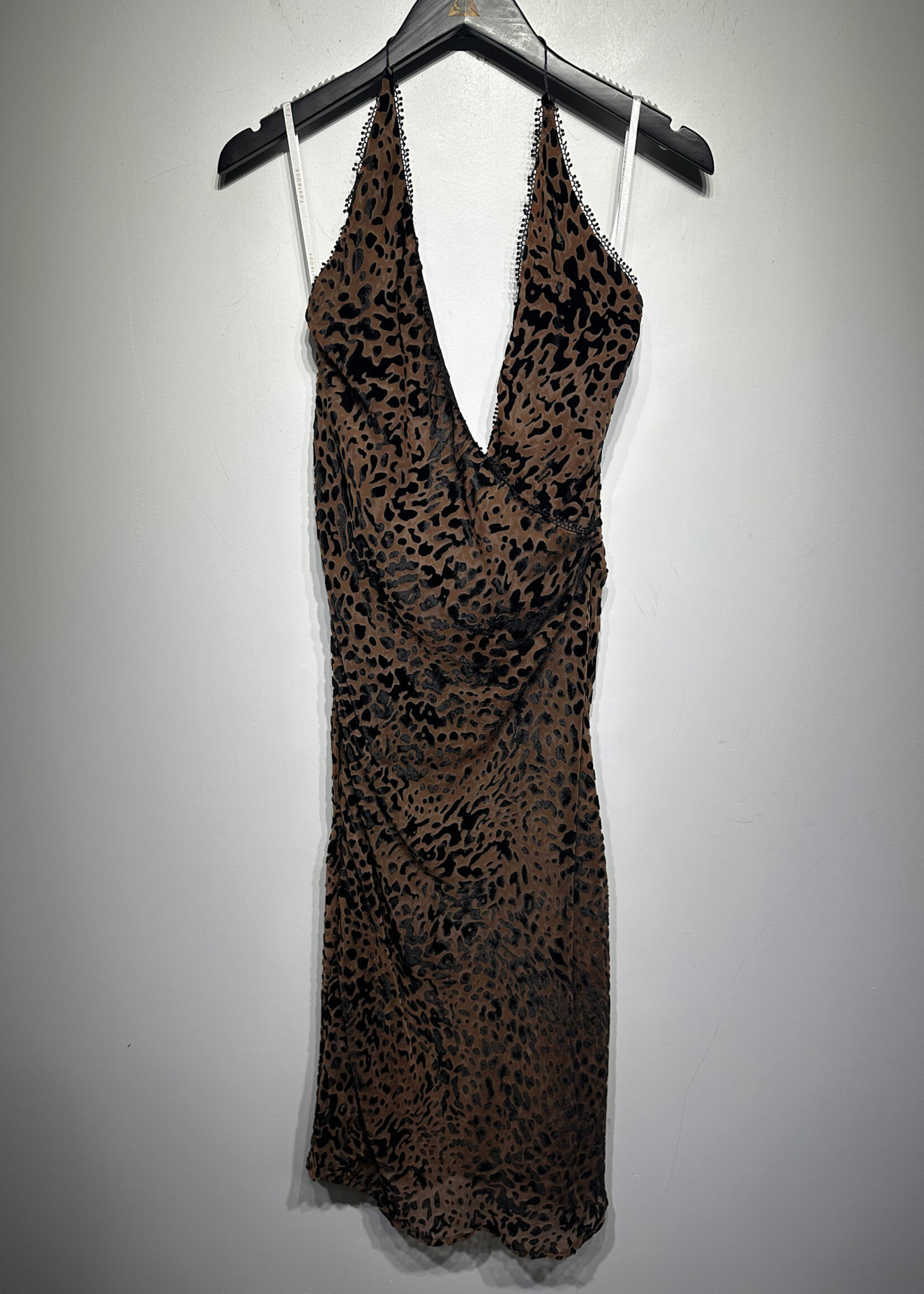 NWT Foxie Dox Cheetah Print Dress S