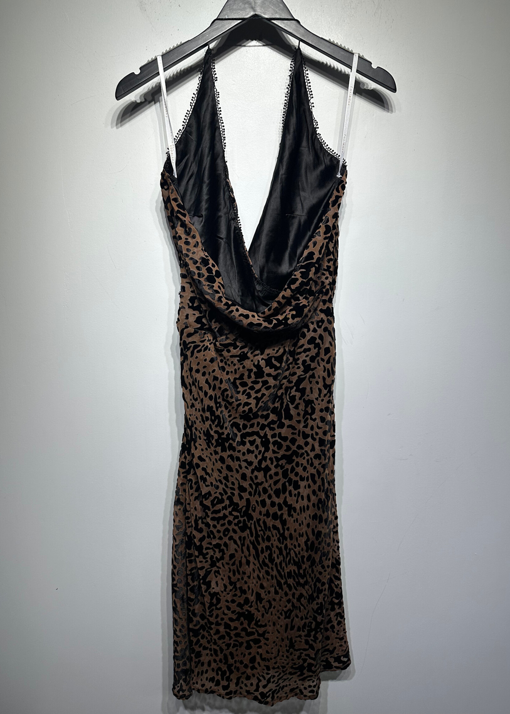 NWT Foxie Dox Cheetah Print Dress S