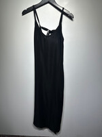 Helmut Black Cupro Tank Dress S