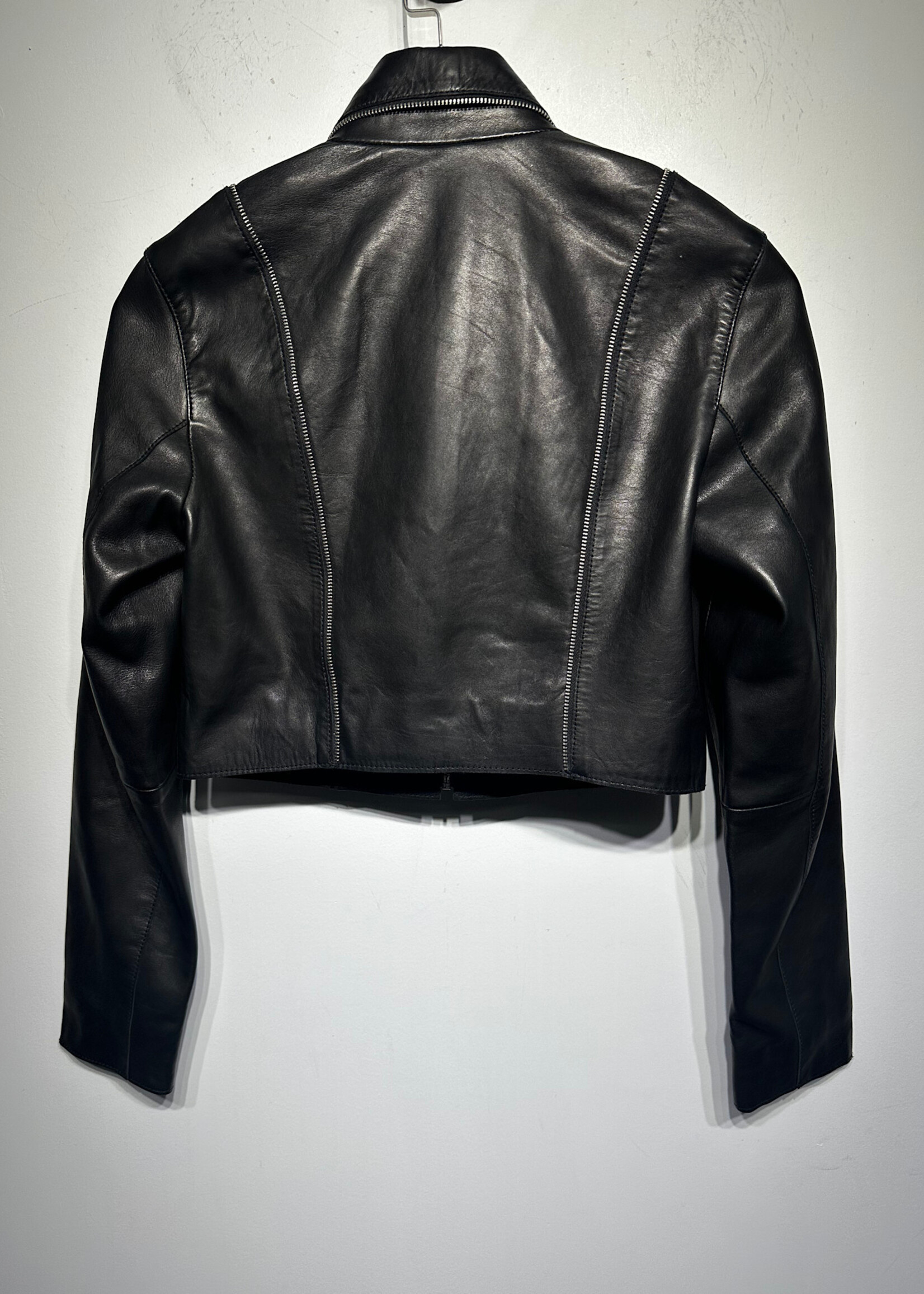 NWT Allsaints Landers Biker Jacket Fem XS