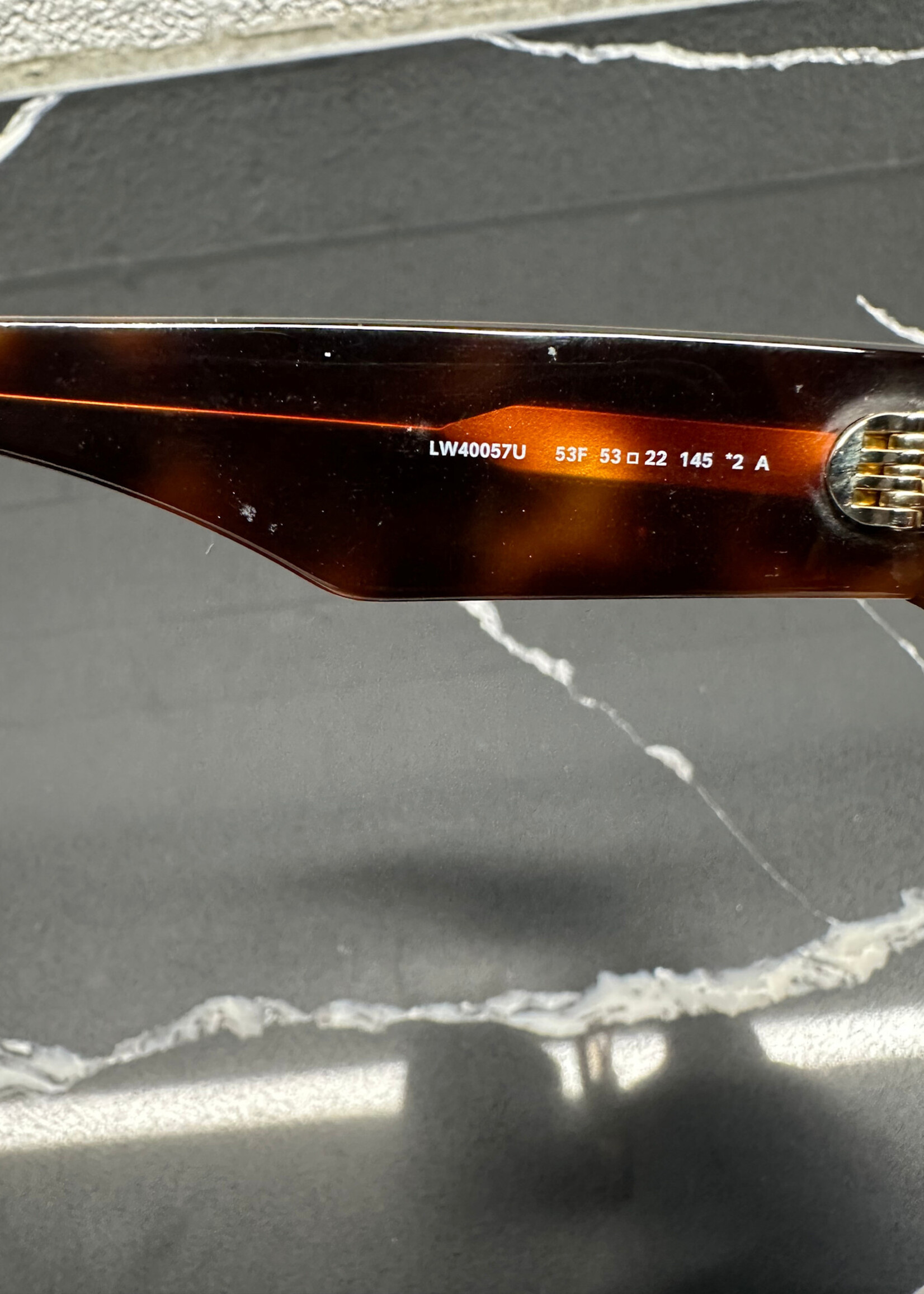 LOEWE ROUND GRADIENT SUNGLASSES OS