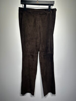 INC Vintage Brown Suede Straight Fit Pant 28 AS IS