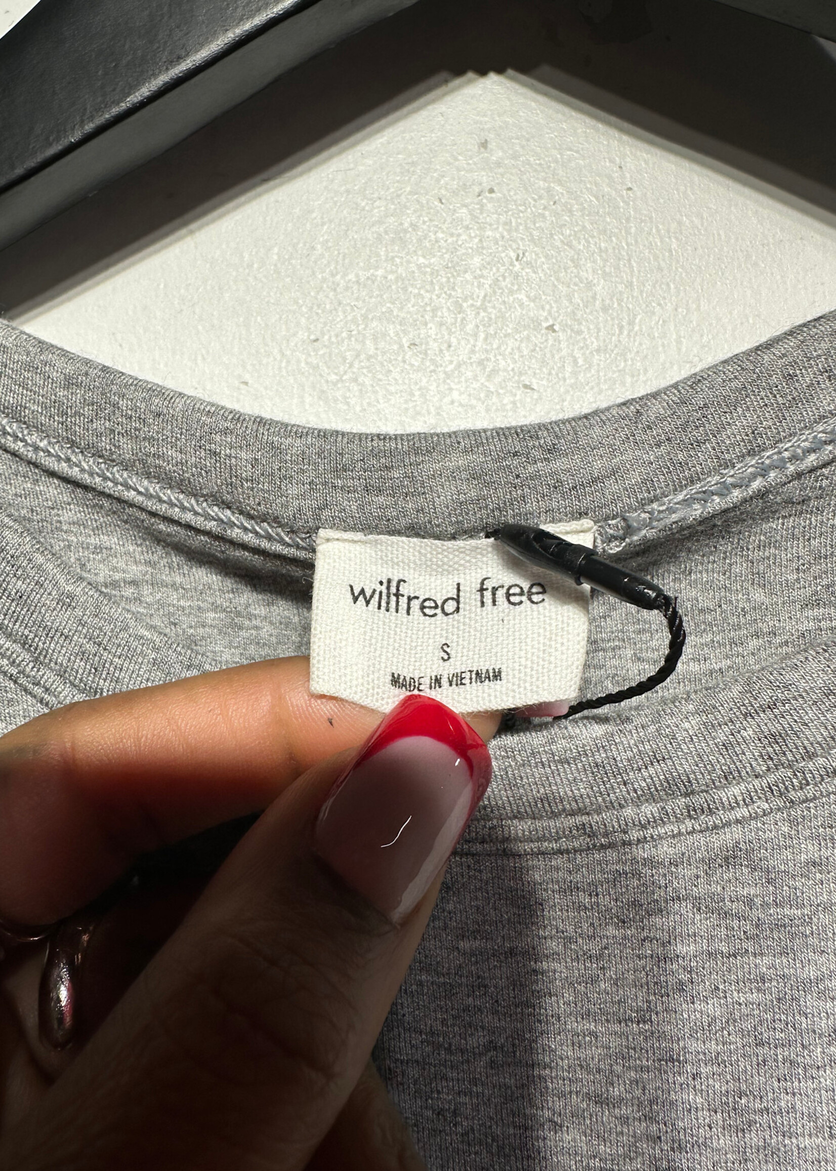 Wilfred Grey T-Shirt Dress S