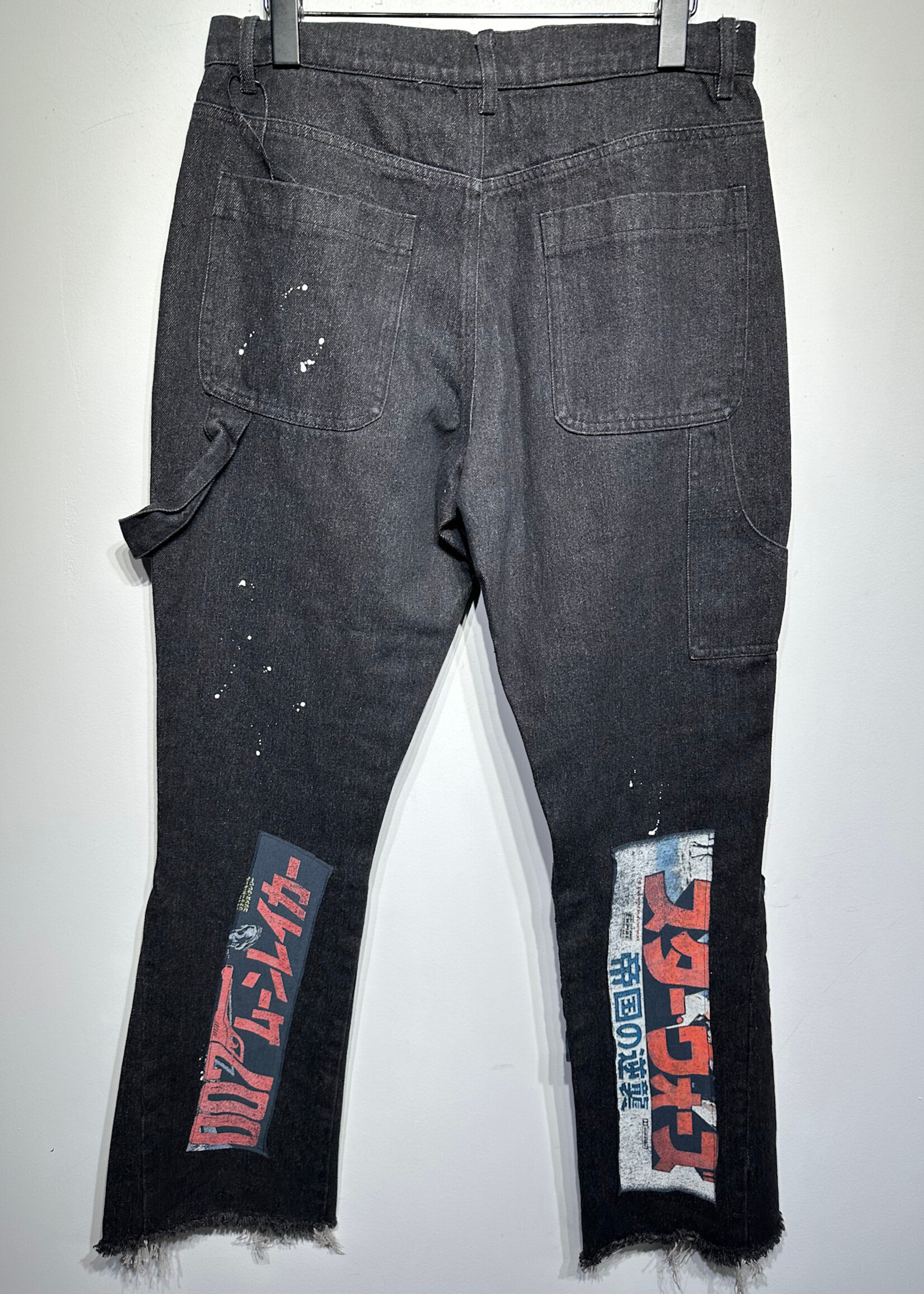 XXIII Patch Flare Black Pant Masc 32