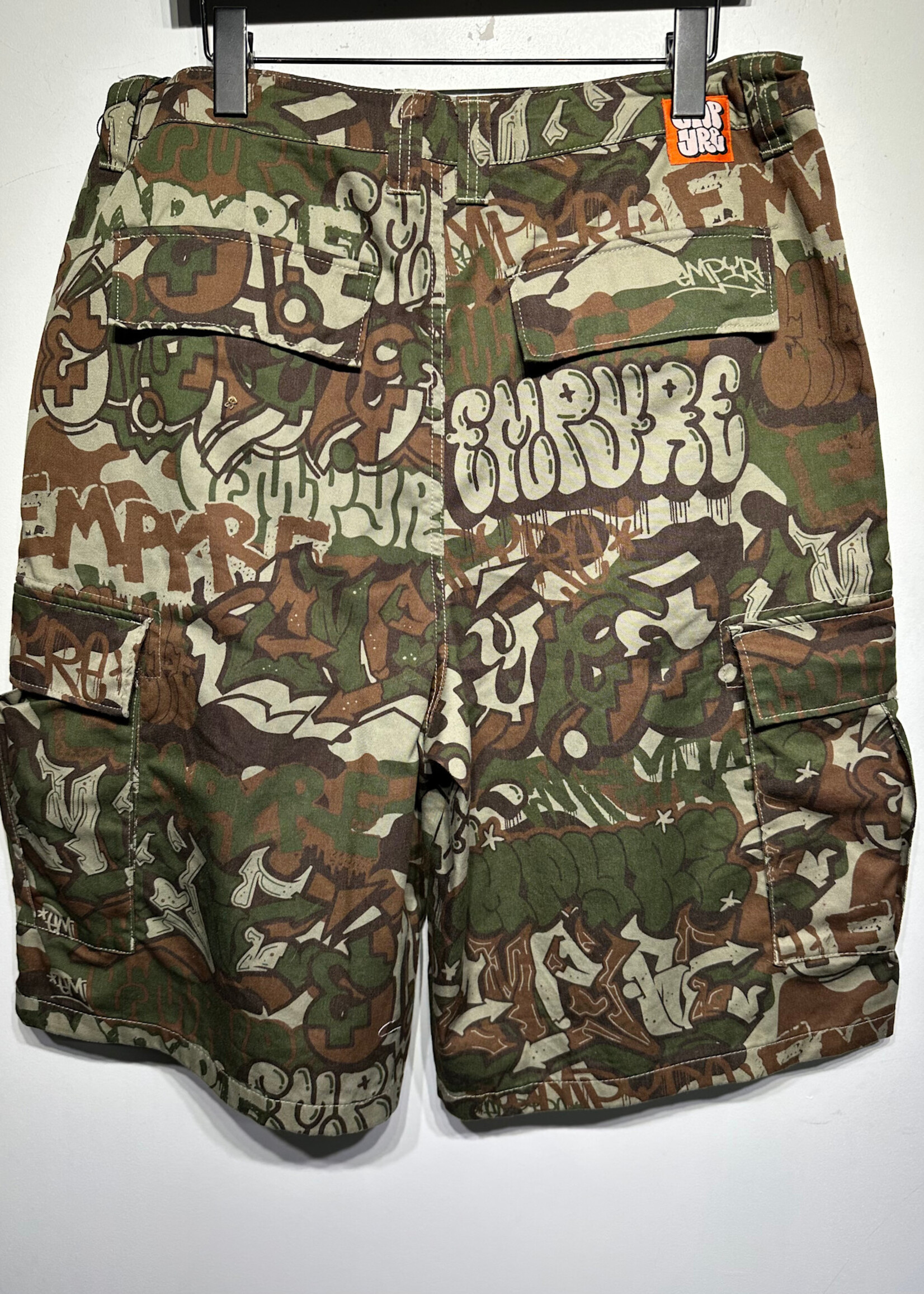 Empyre Camo Baggy Cargo Short 34