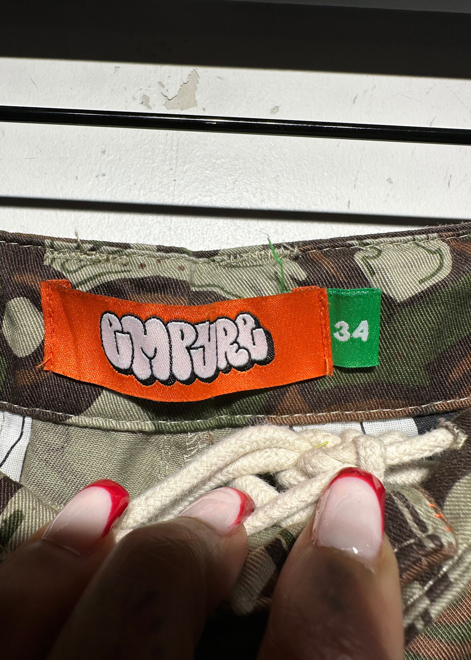 Empyre Camo Baggy Cargo Short 34