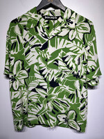 Palm Angels Green Leaf Print B/U 52/XL