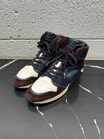 Louis Vuitton Navy/Brown Monogram Hi Tops Masc 9