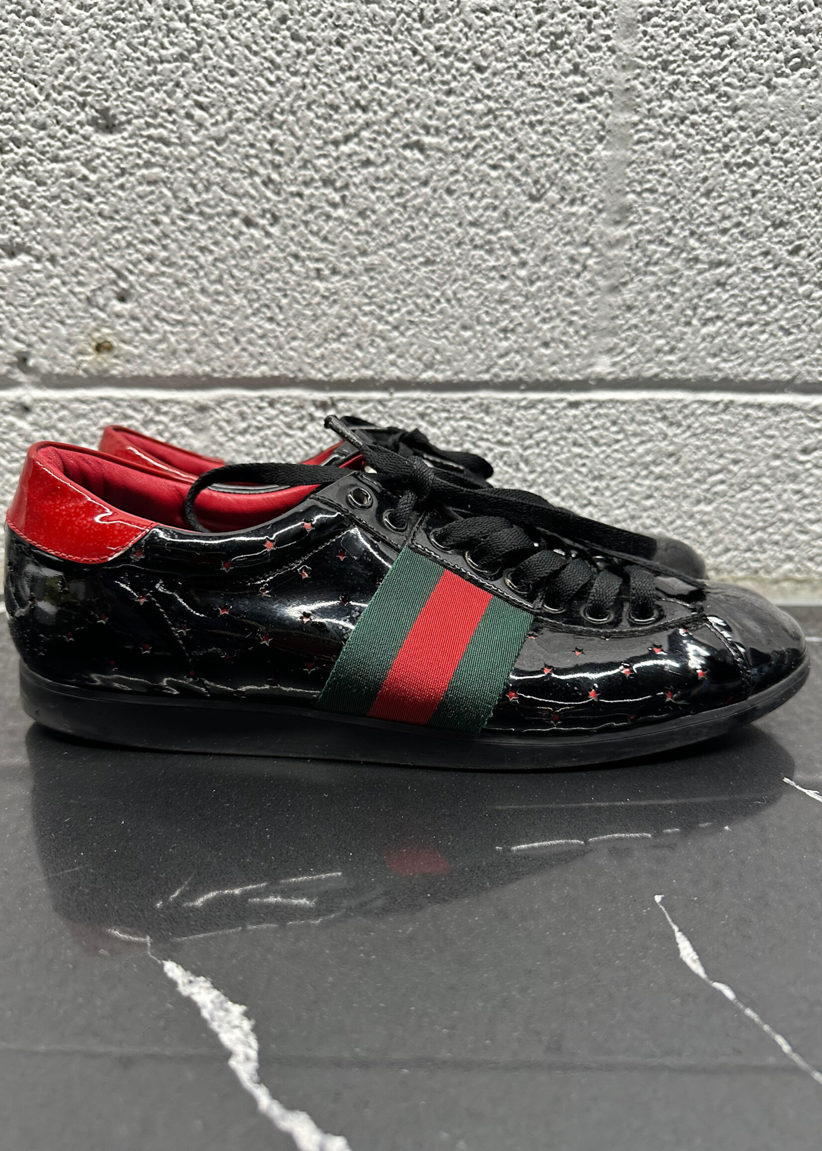 Gucci Y2K Black Patent Sneaker Fits Masc 9