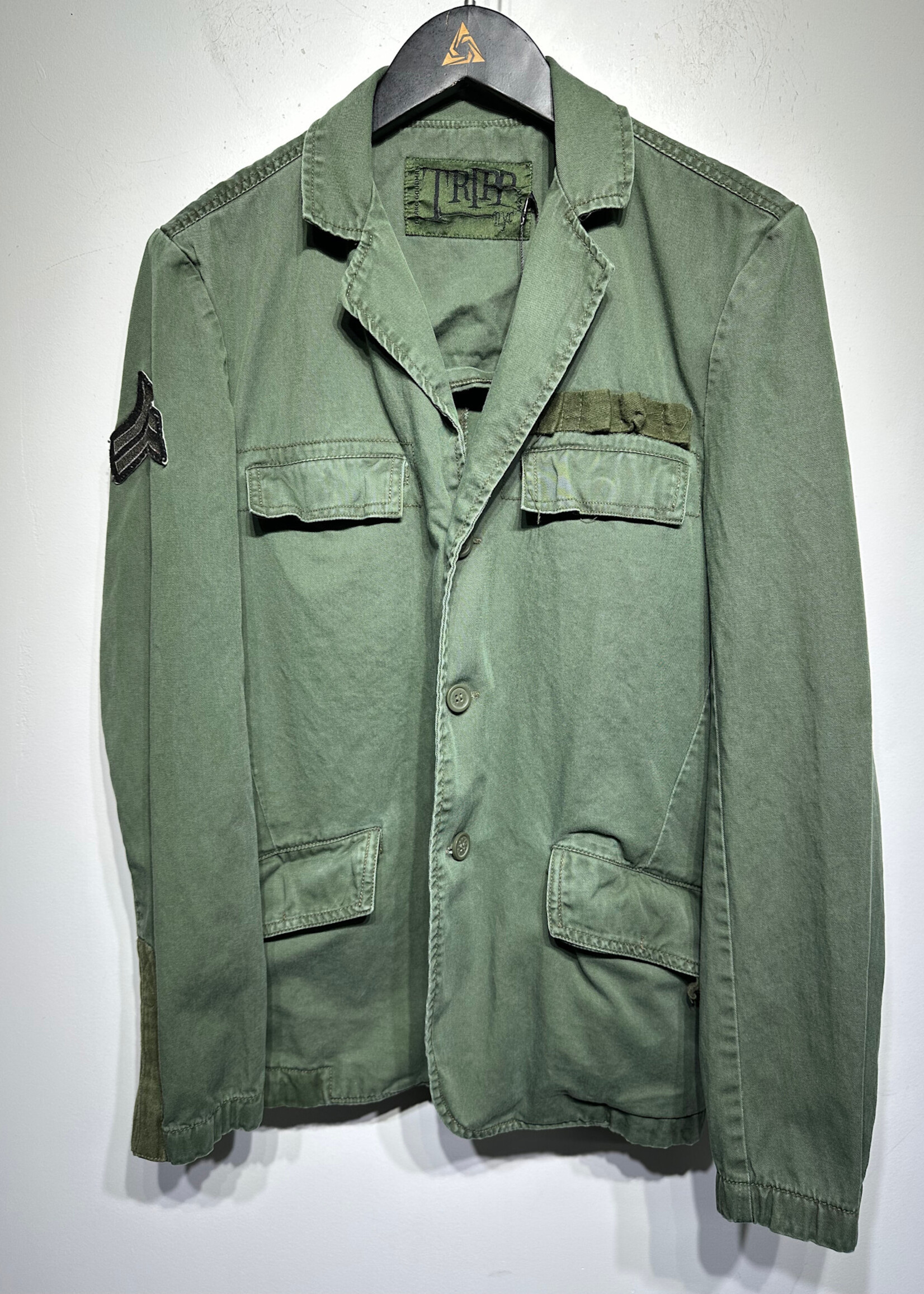 Tripp NYC Green Army Jacket S