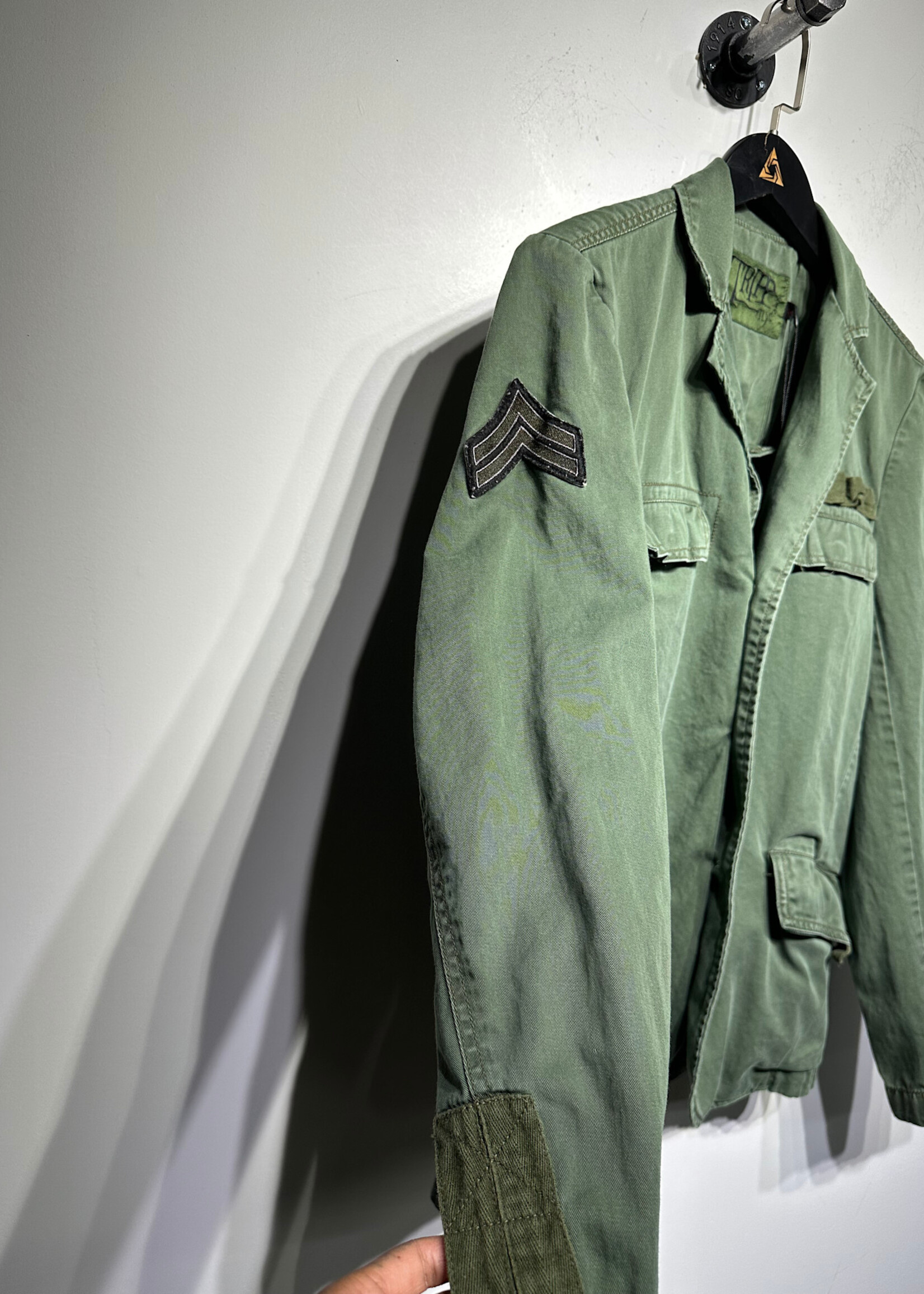 Tripp NYC Green Army Jacket S