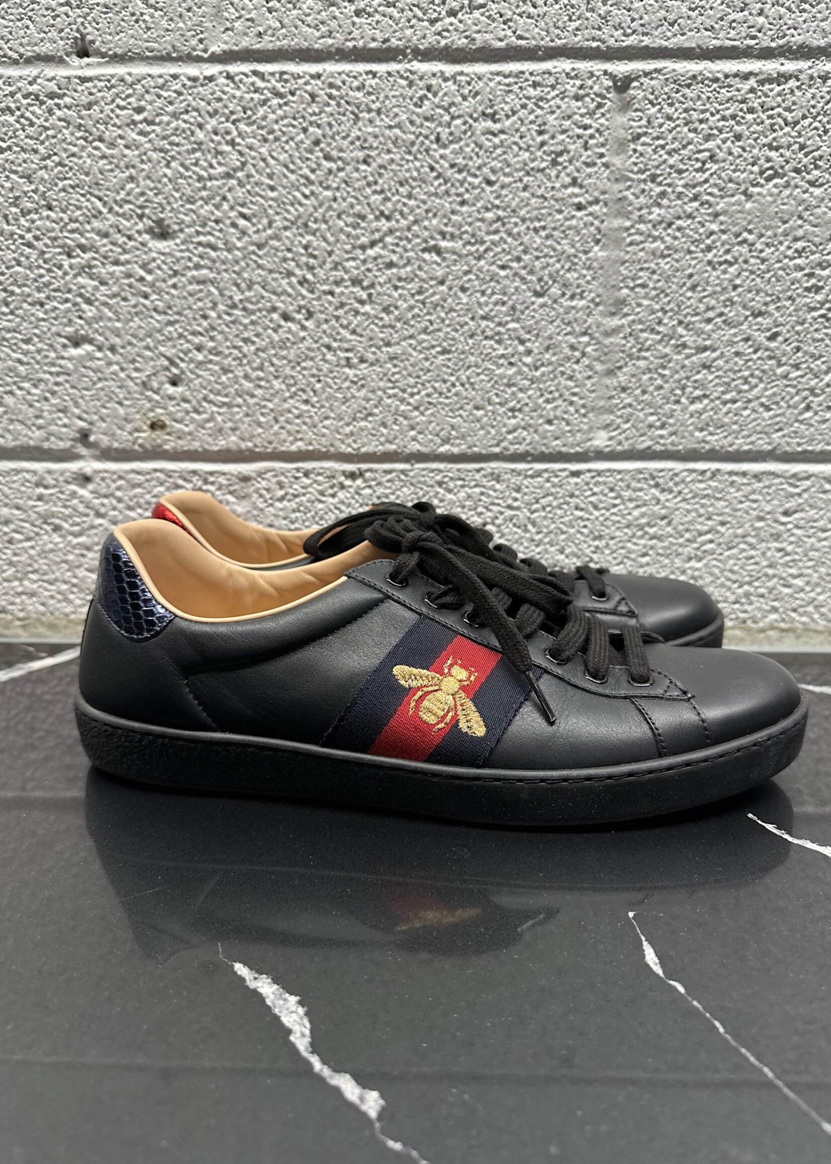 Gucci Ace Black Bee Sneaker Masc 9