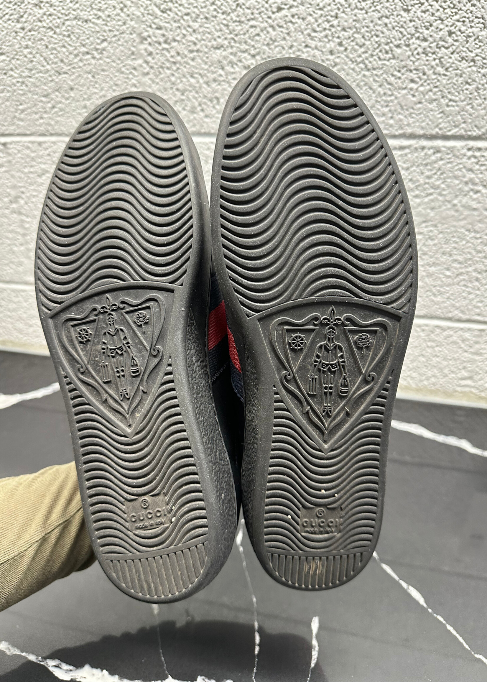 Gucci Ace Black Bee Sneaker Masc 9