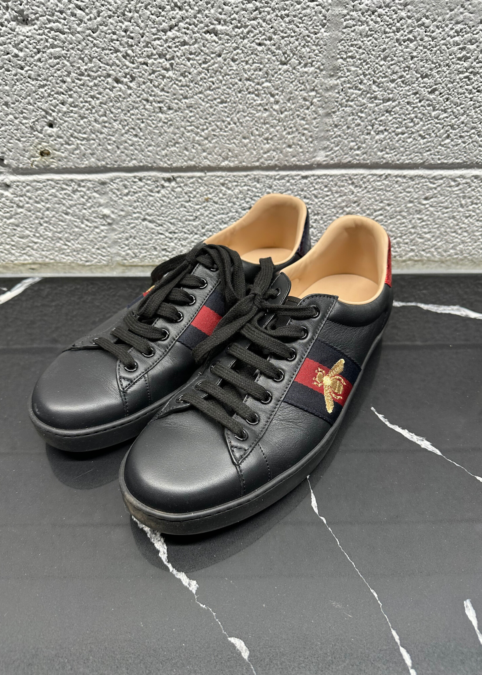 Gucci Ace Black Bee Sneaker Masc 9