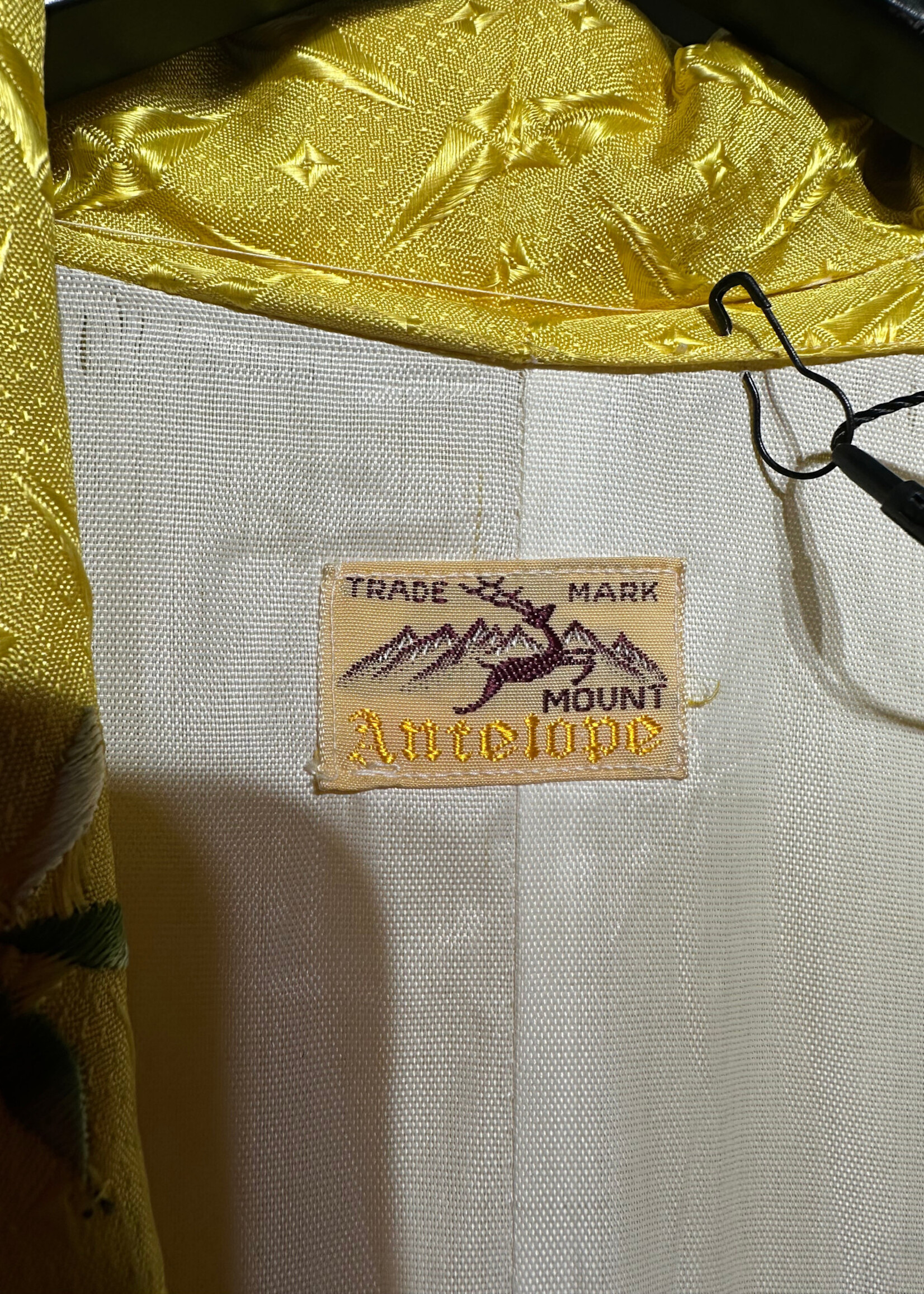 Antelope Vintage Yellow Kimono OS