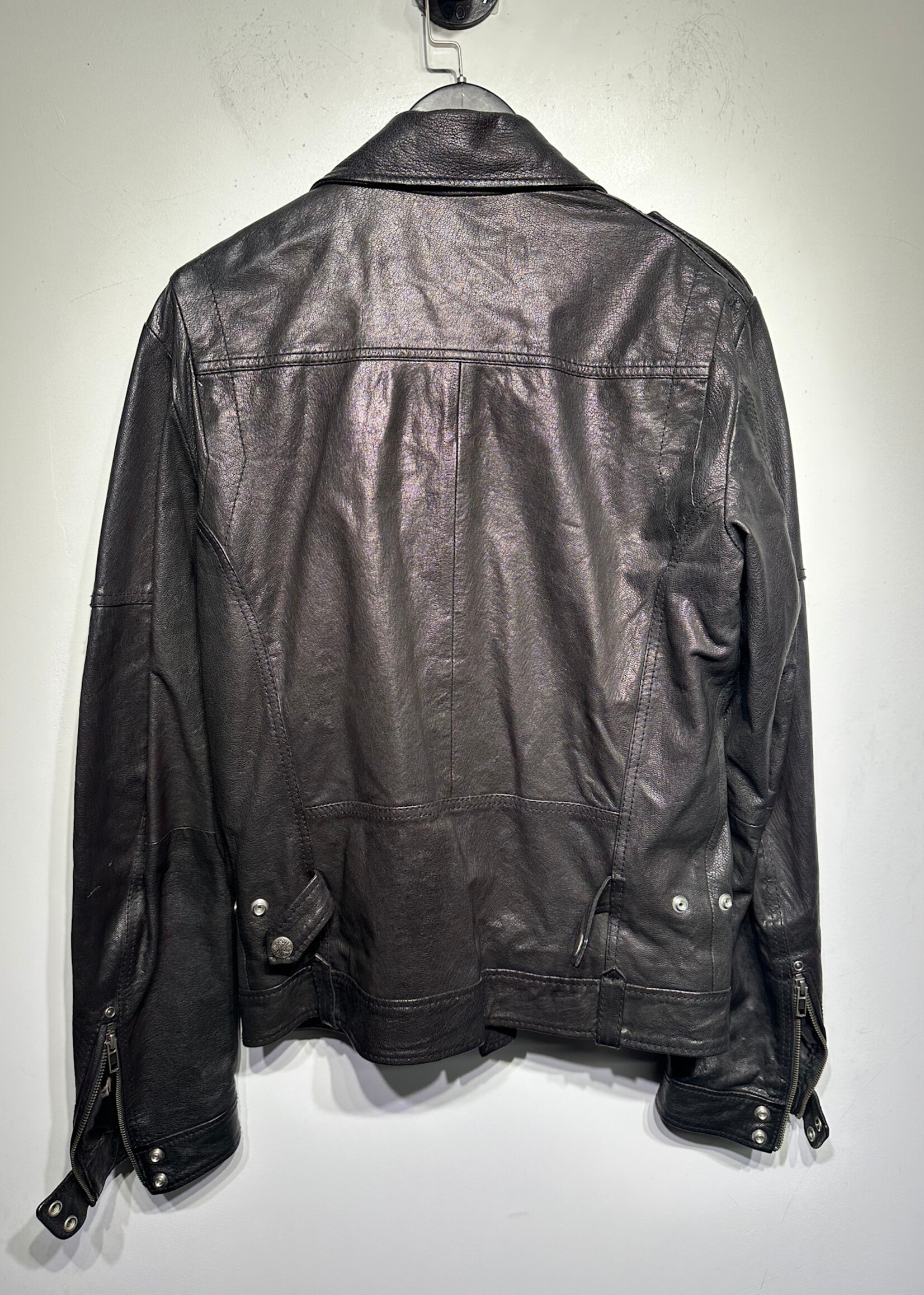 DIESEL GOAT LEATHER JACKET L
