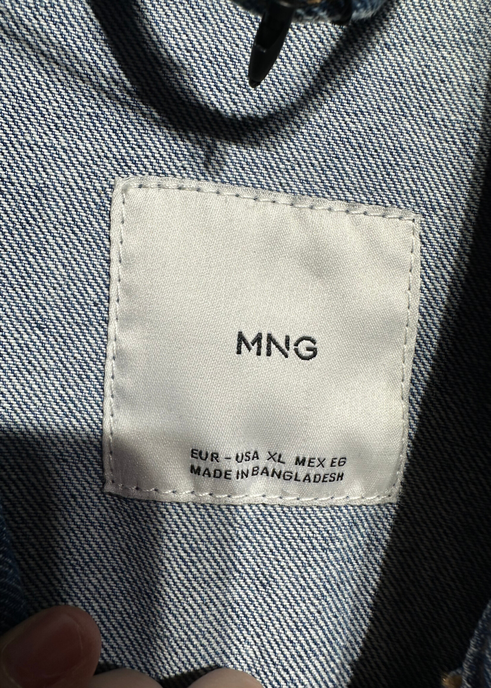 MNG Denim 4 Pocket B/U Jacket XL