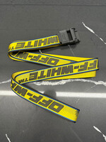 Off White Yellow Blue Industrial Belt OS