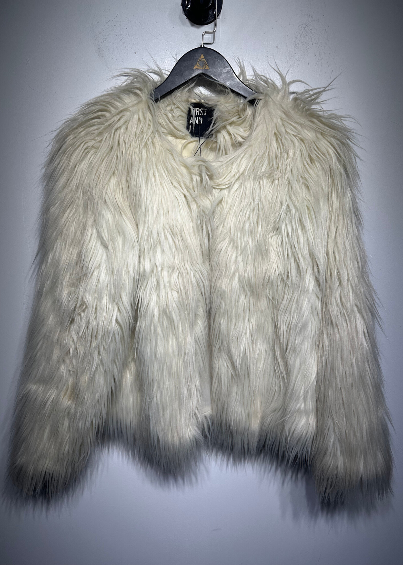 First and I Faux Fur Jacket XL