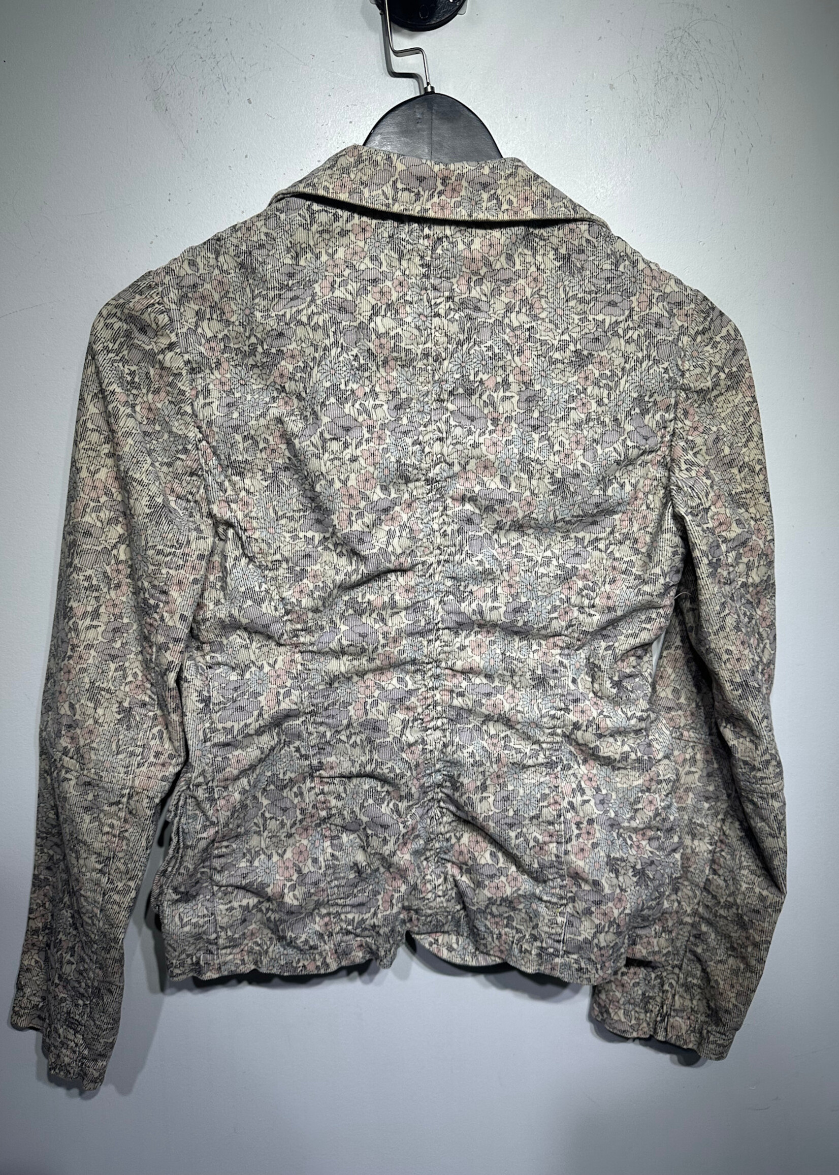 BCBG Floral Cord Blazer Fem XXS