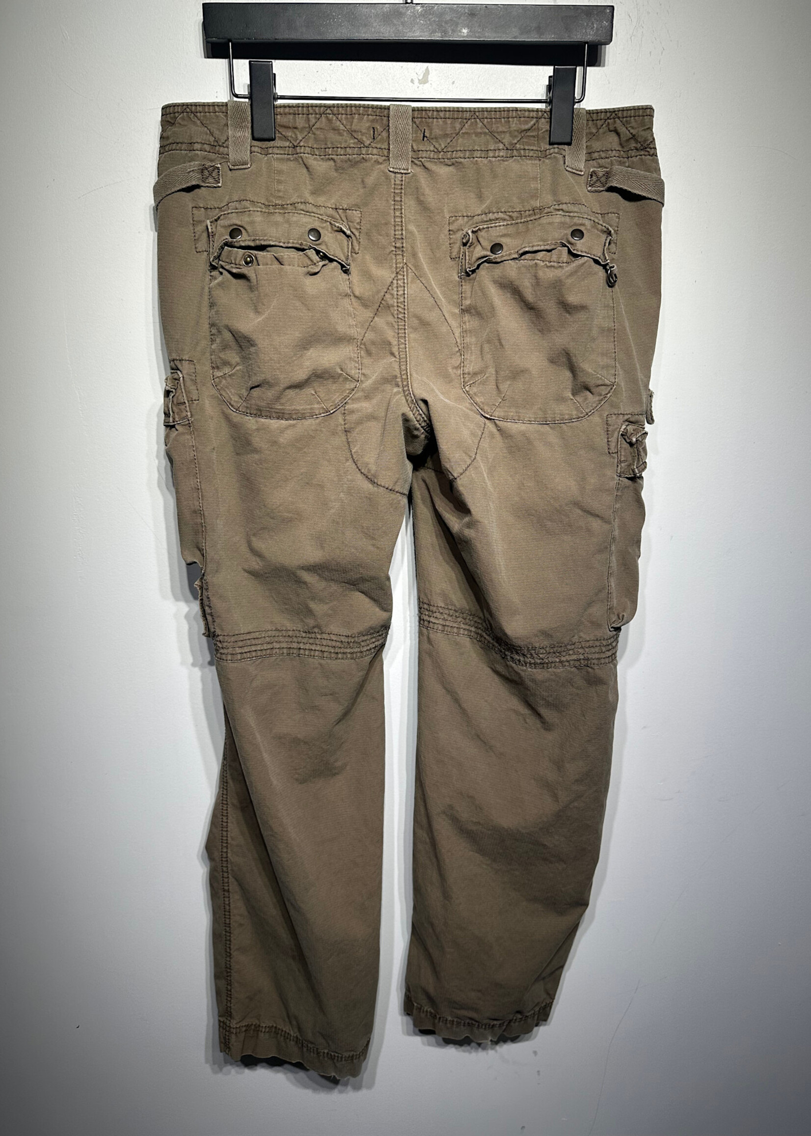 Gap Y2K Brown Utility Cargos Fem 31