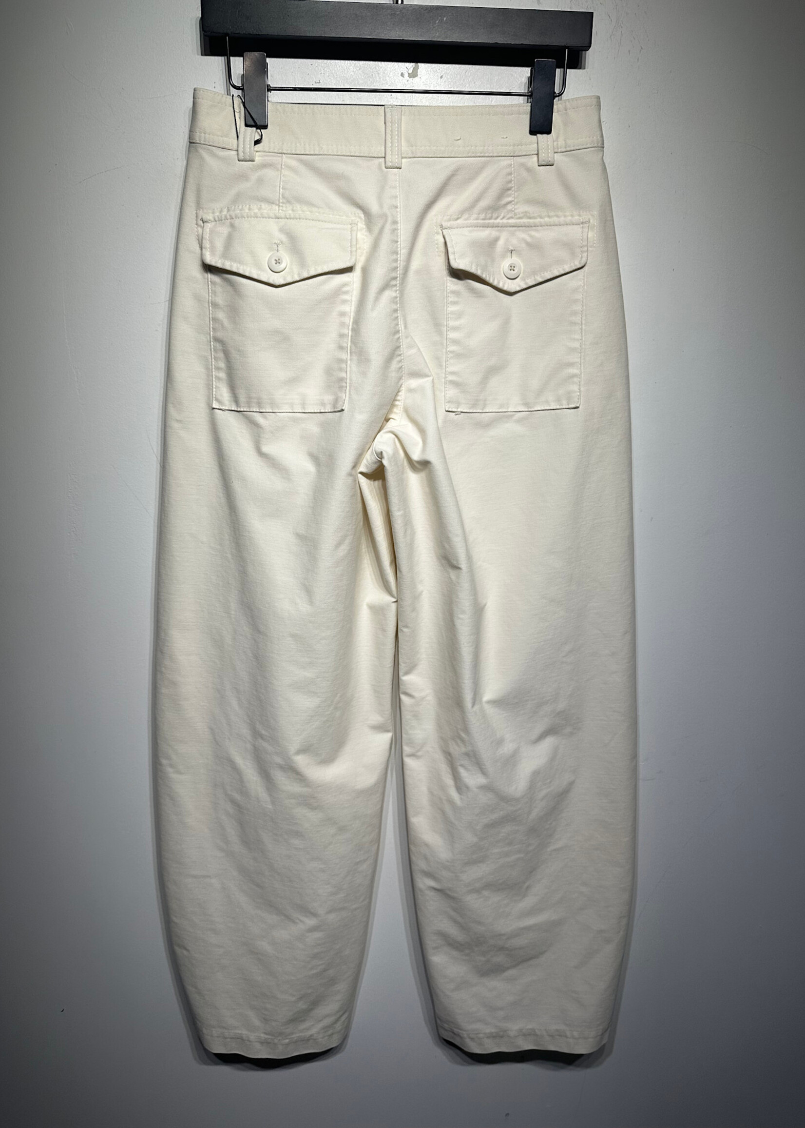 Uniqlo Crème Wide Leg Pant Fem 29