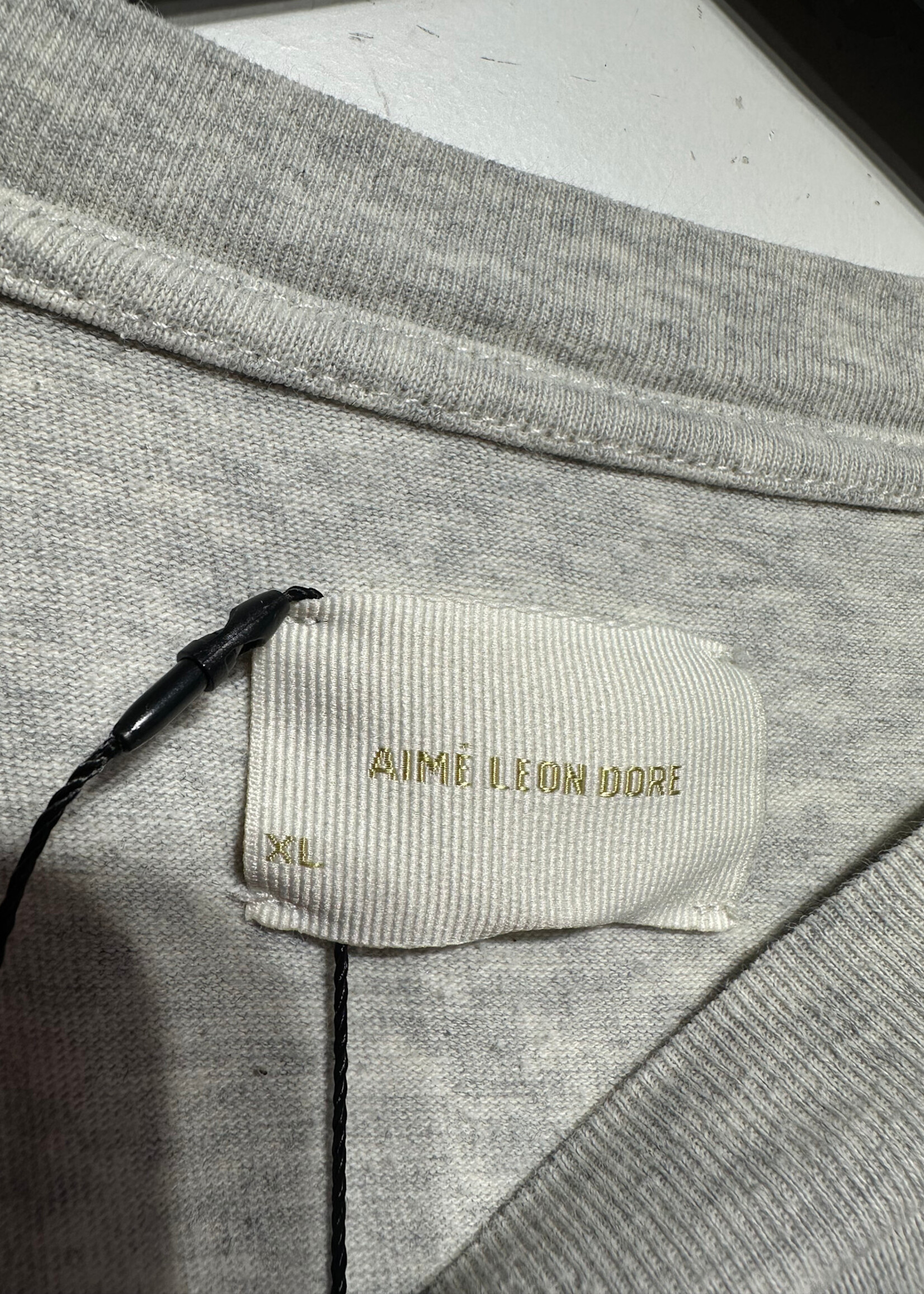 Aime Leon Dore Grey Logo LS XL