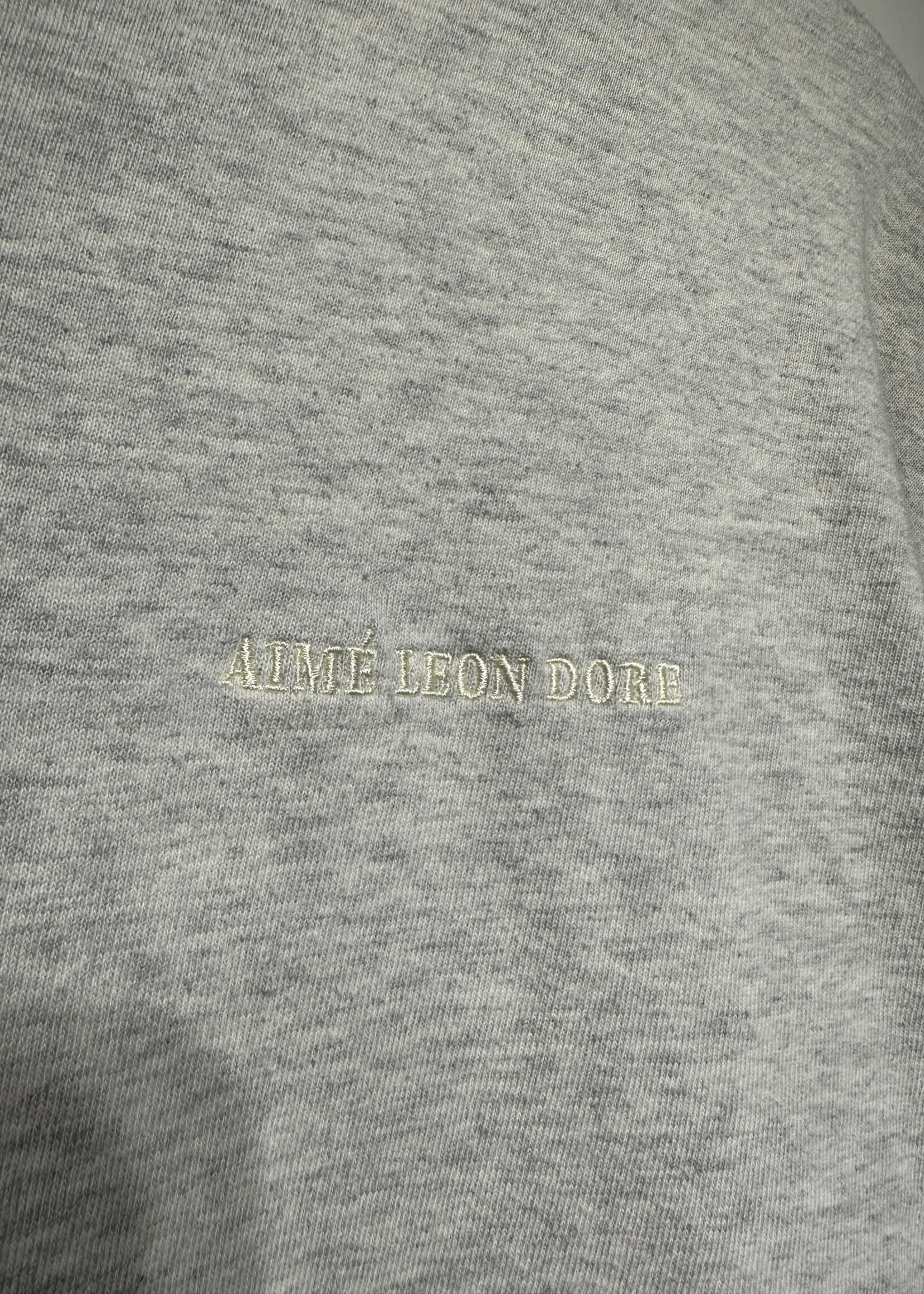 Aime Leon Dore Grey Logo LS XL
