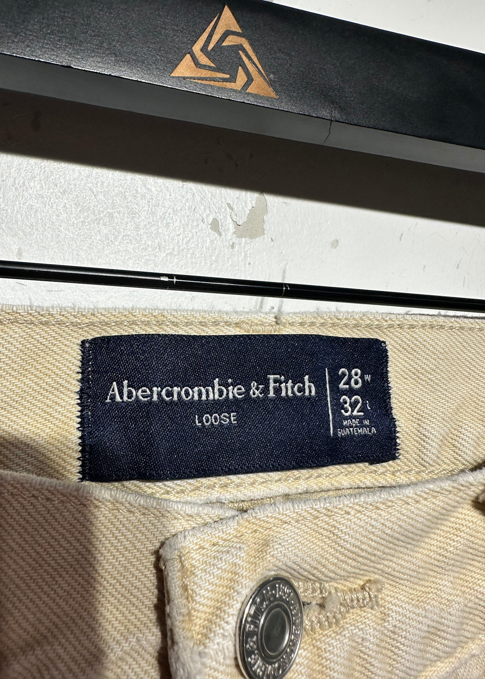 Abercrombie Painter Loose Carpenter Pant 28