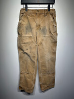 Vintage Carhartt Brown Distressed Double Knee 28