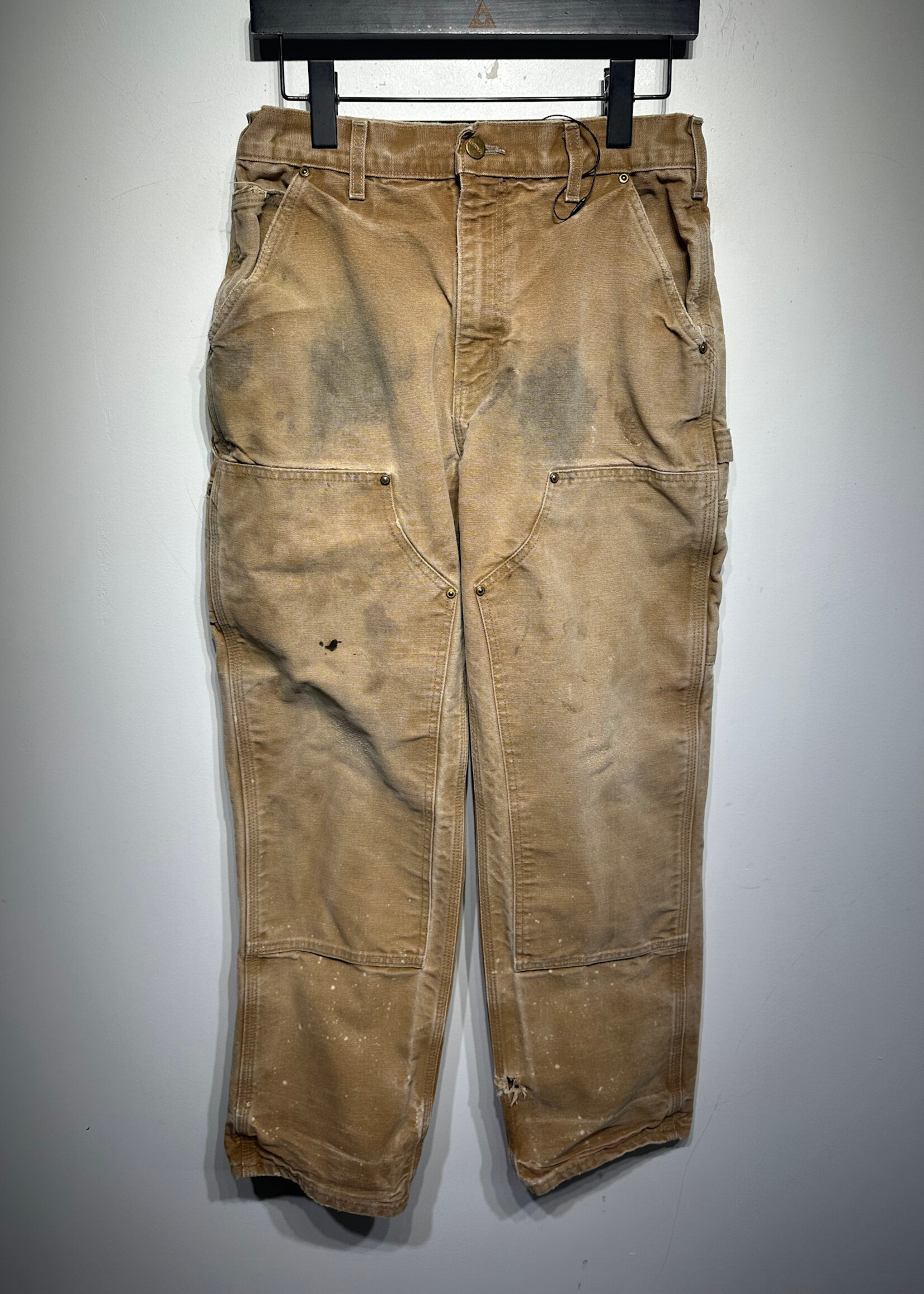 Vintage Carhartt Brown Distressed Double Knee 28