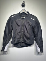 Sedici Black/White Motorcross Jacket Fem L