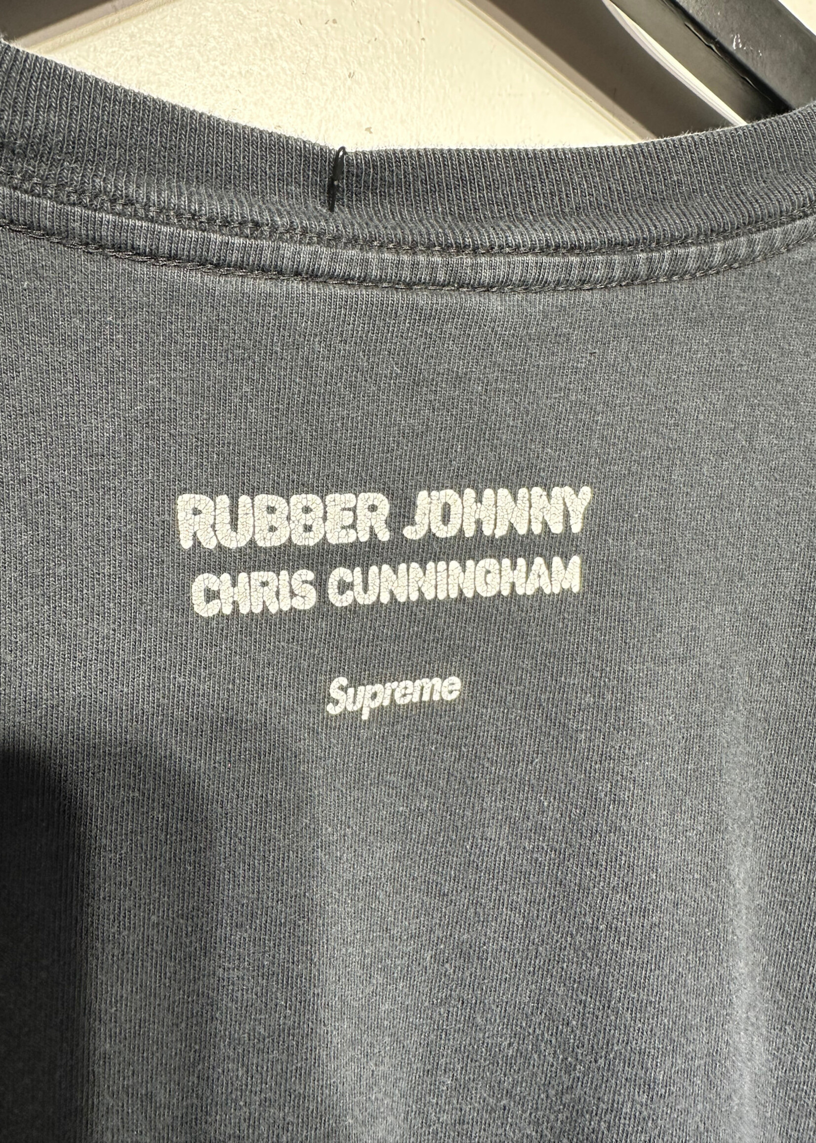 Supreme Rubber Johnn Black Tee L