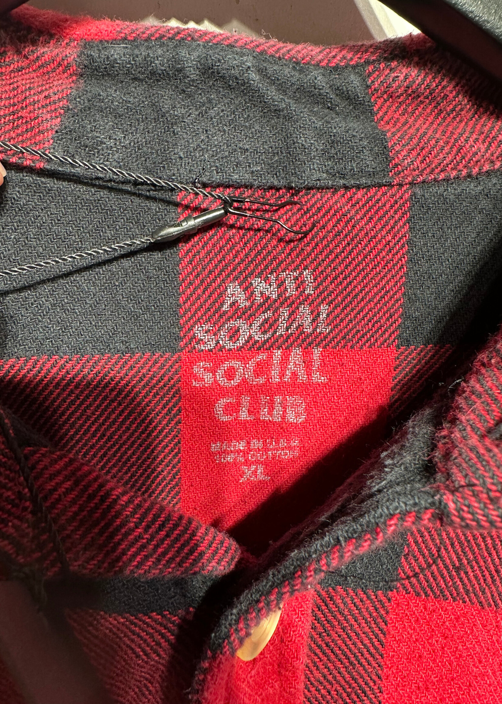 ASSC Red Flannel B/U XL