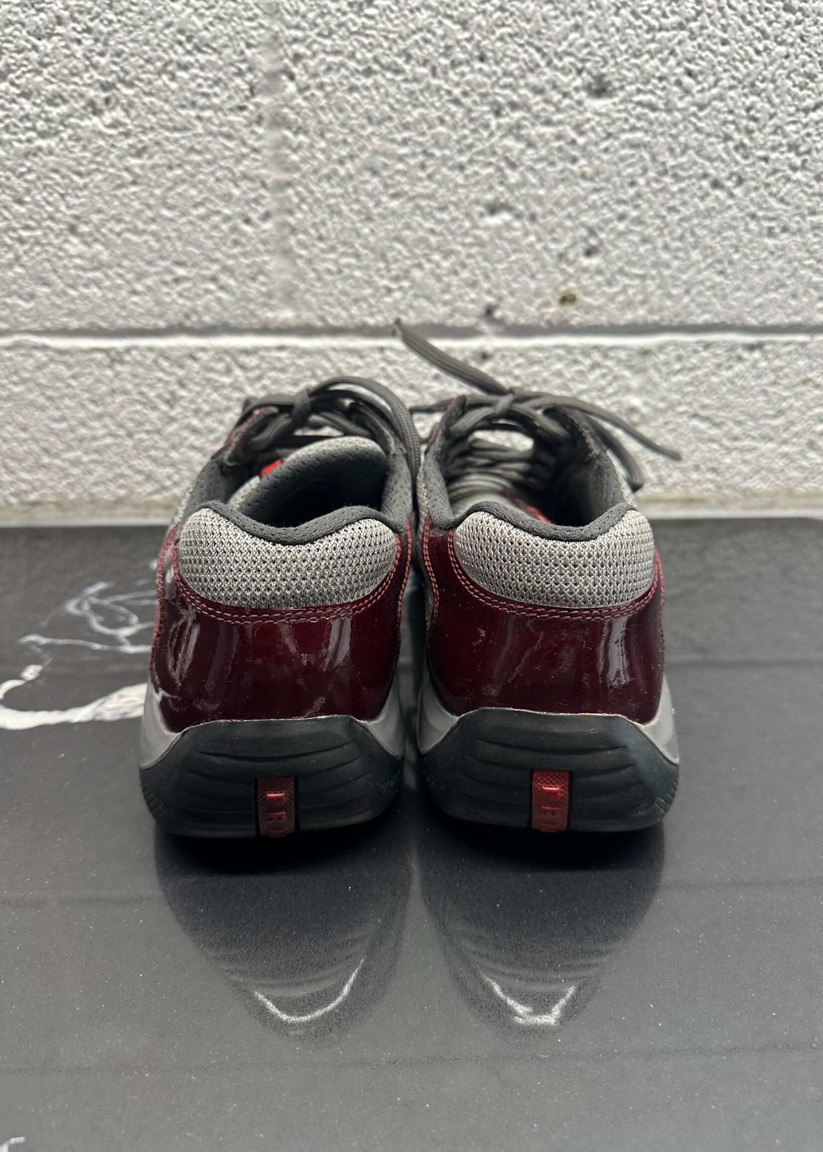 Prada America Cup Maroon Fits Masc 9 As Is