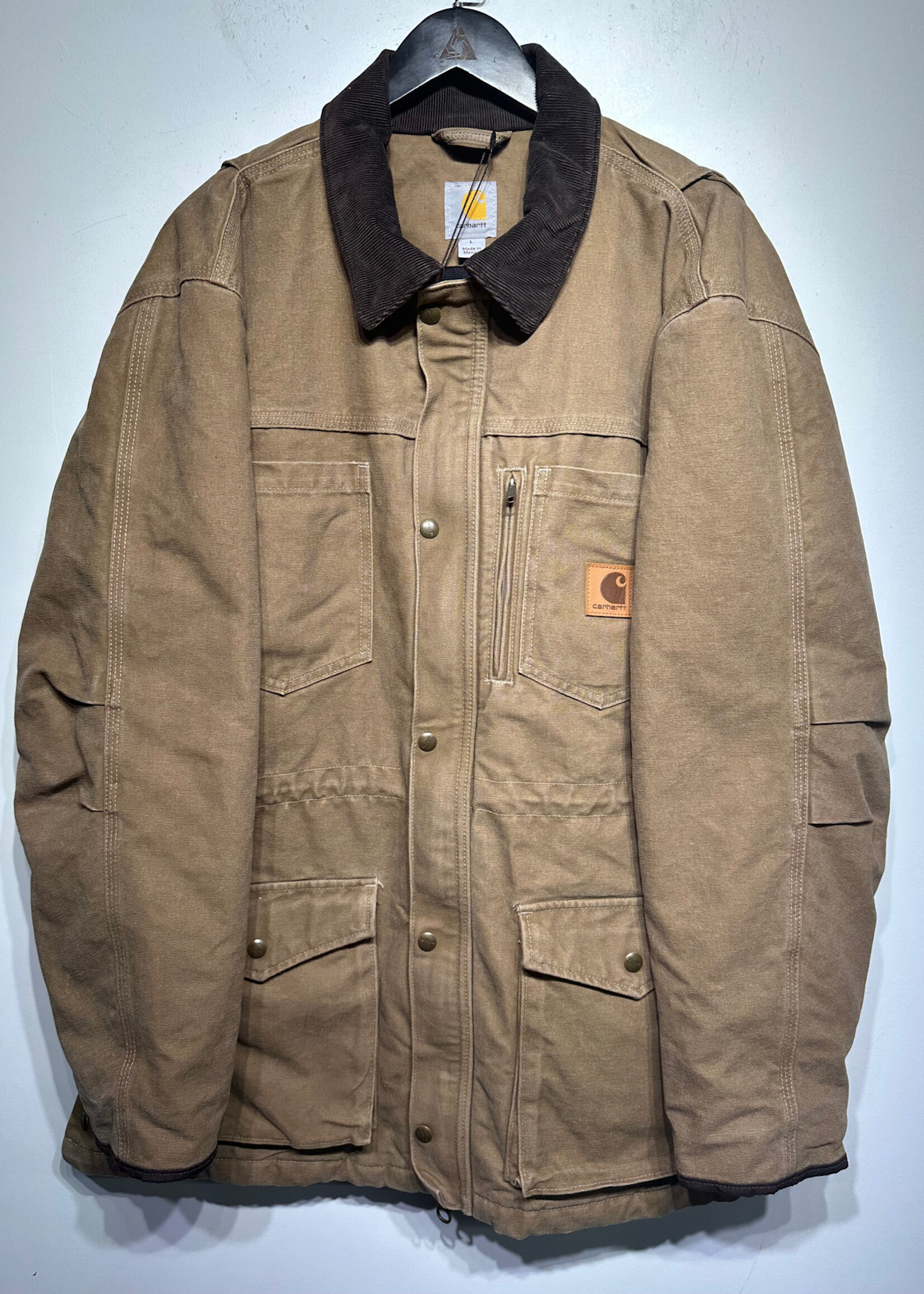 Carhartt Faded Duck Quilt Lined Jacket Masc L