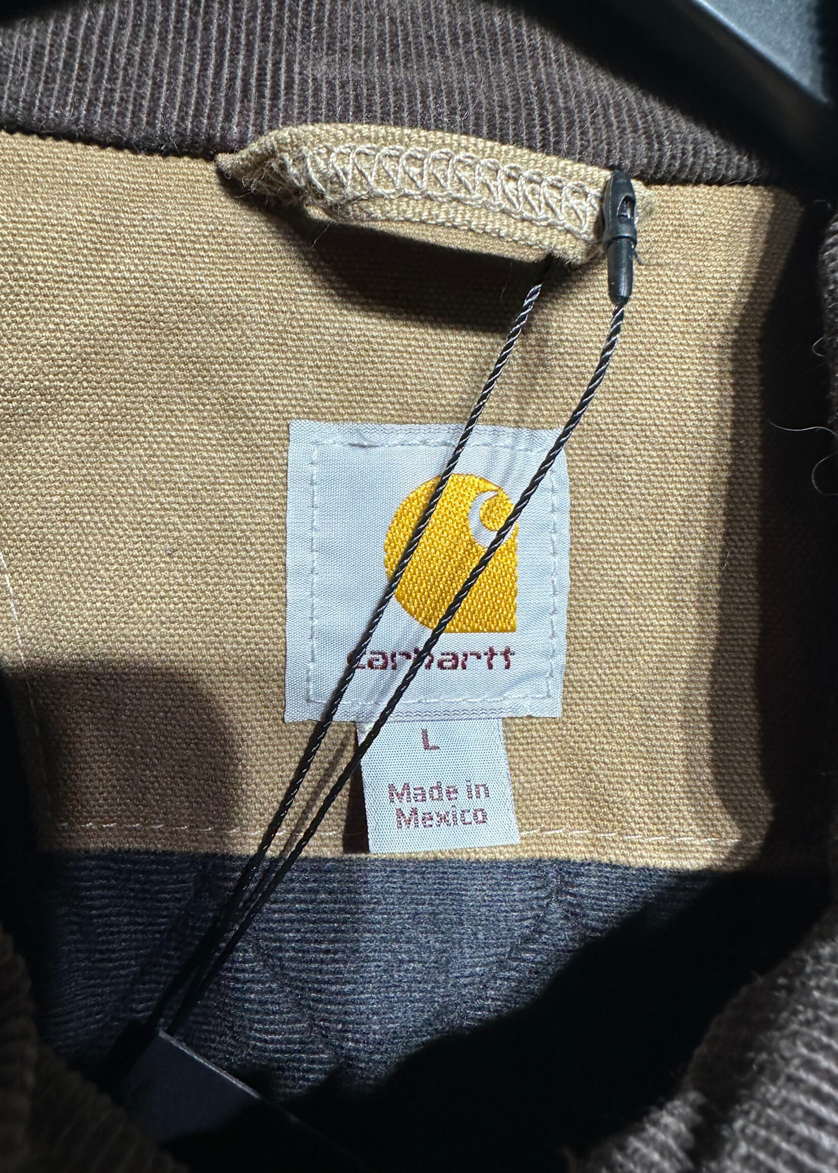 Carhartt Faded Duck Quilt Lined Jacket Masc L