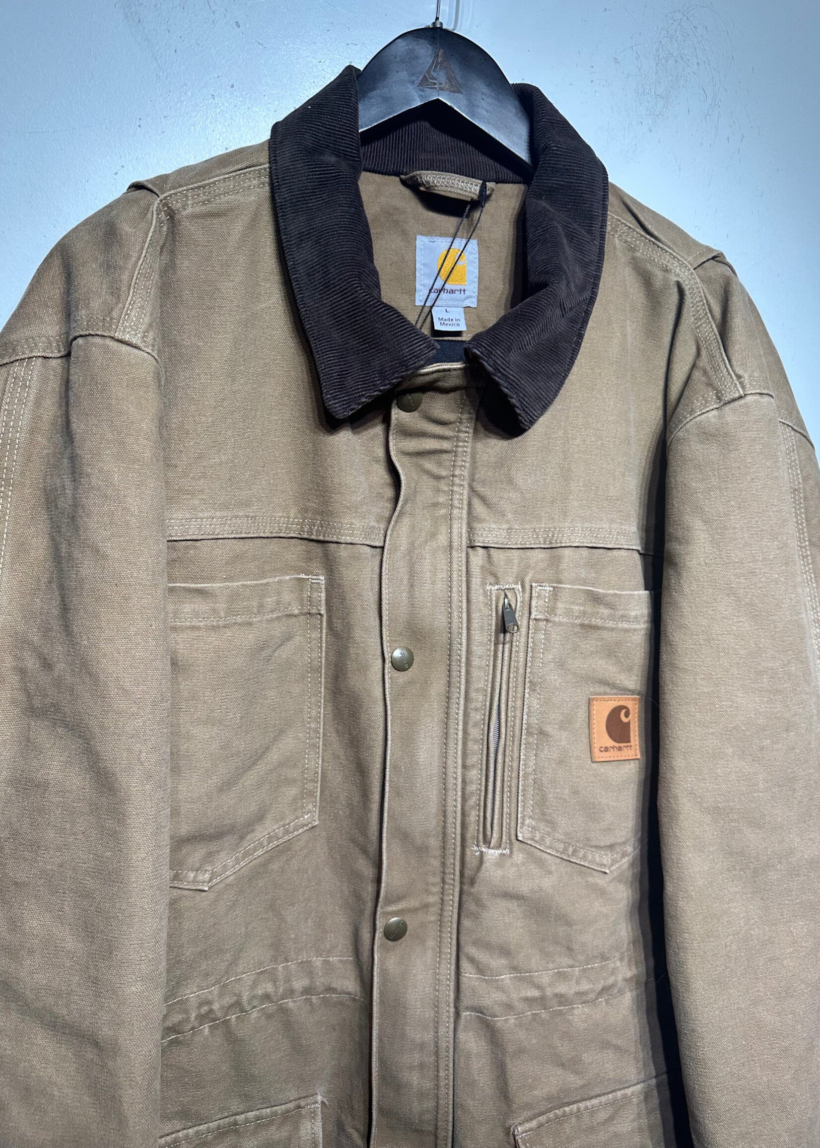 Carhartt Faded Duck Quilt Lined Jacket Masc L