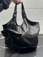 Valentino RED Black Bow Large Tote