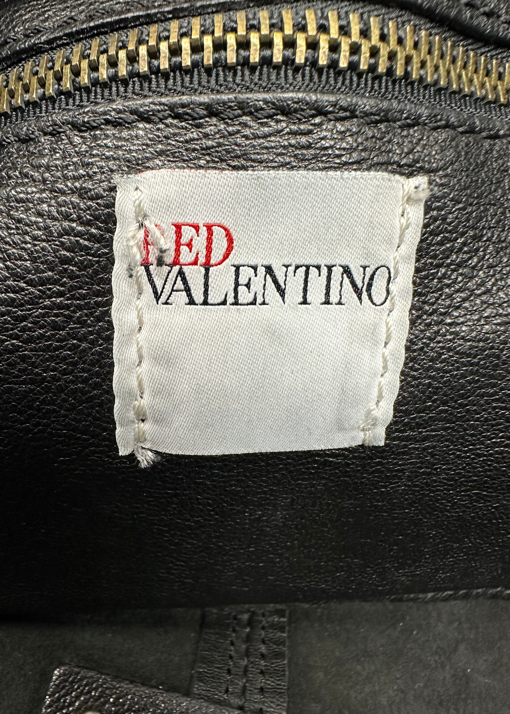 Valentino RED Black Bow Large Tote