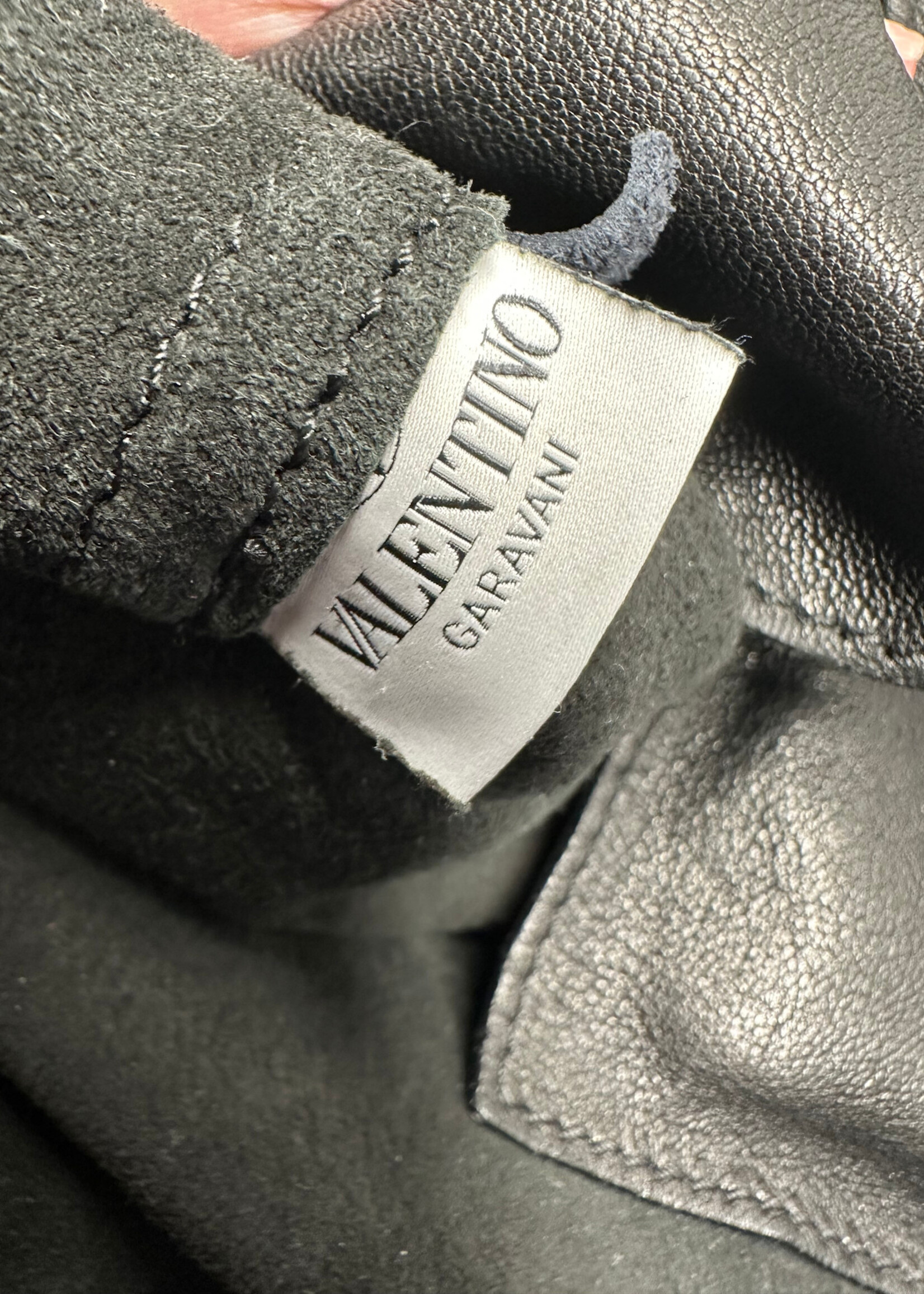 Valentino RED Black Bow Large Tote