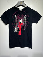 AFI Black Fitted Tee Fem M