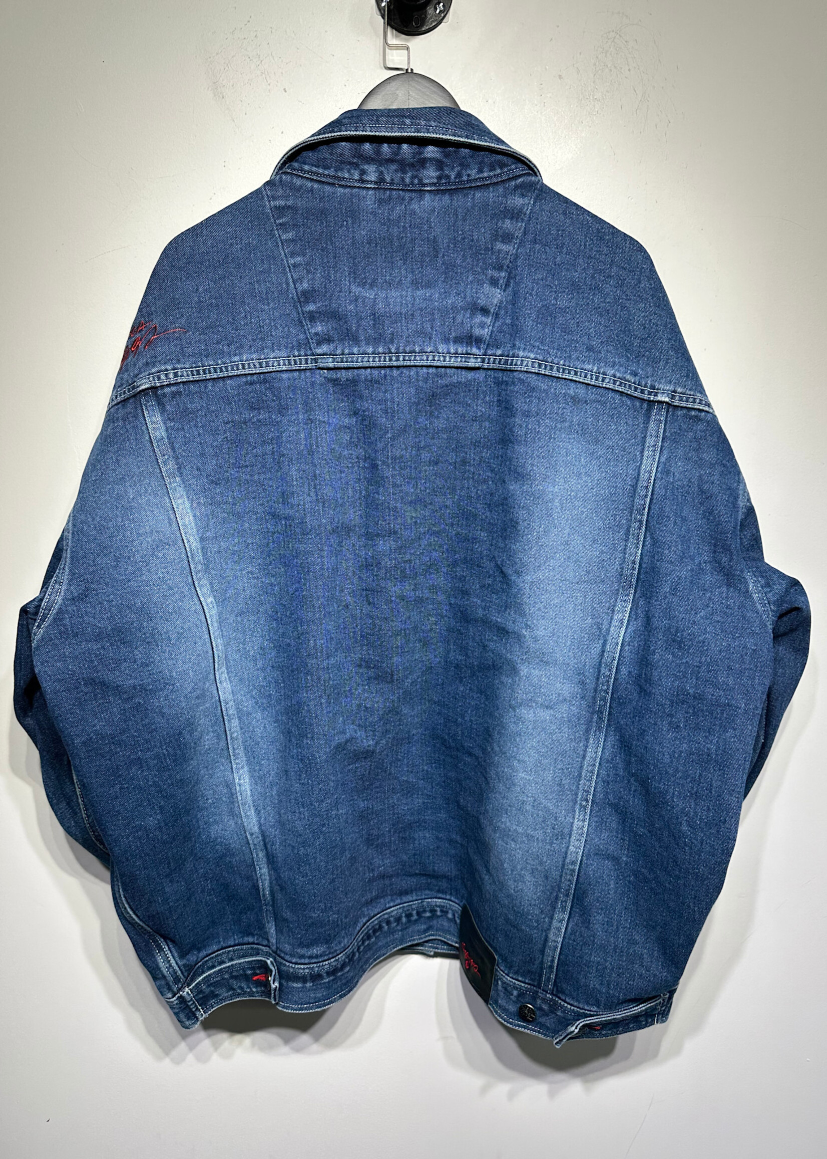 FUBU DENIM JACKET 3XL AS IS